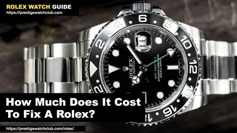 how much is routine rolex maintenance|average Rolex maintenance cost.